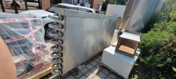 SCAMBIATORE TUBOLARE  NR 18 TUBI DN 50 X 2,5 mt